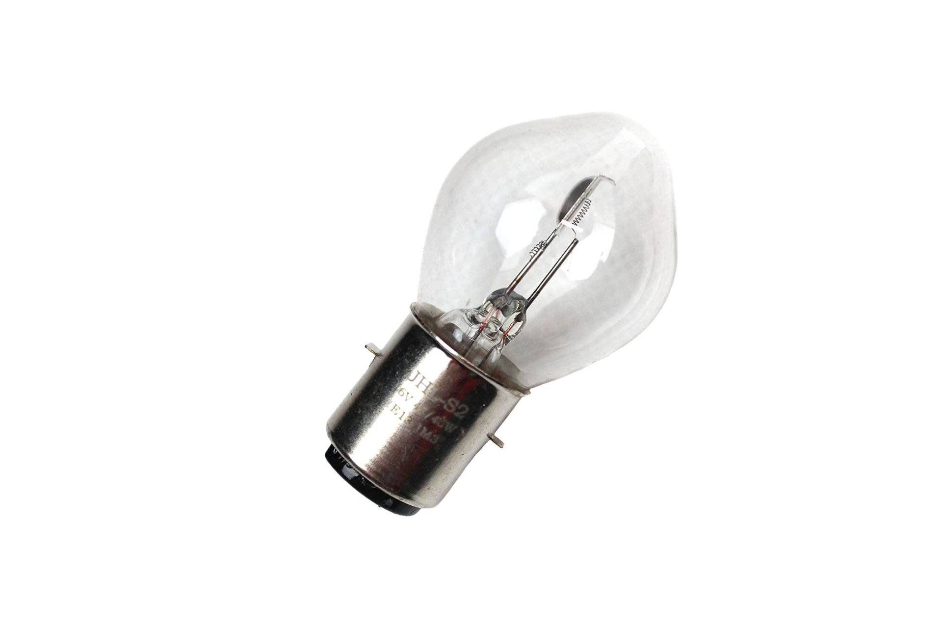 6V Lampe Glühlampe BA20D mit E-Zeichen 45/40W für Scheinwerfer von BISOMO