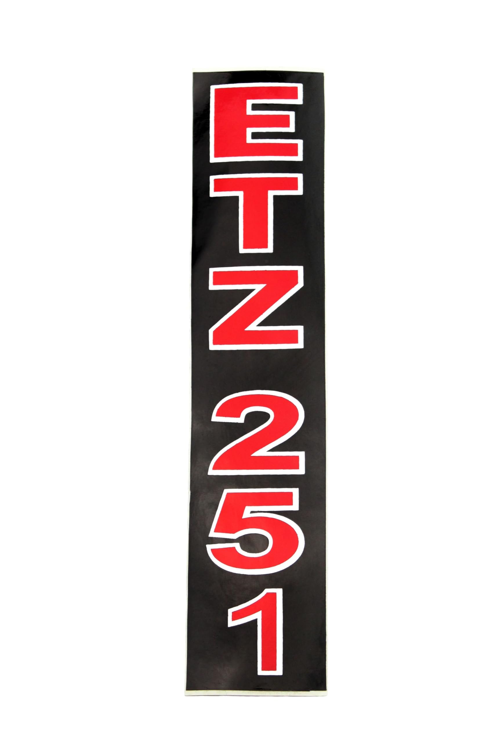 Aufkleber Klebefolie MZ - ETZ 251 - für Stoßdämpfer von BISOMO