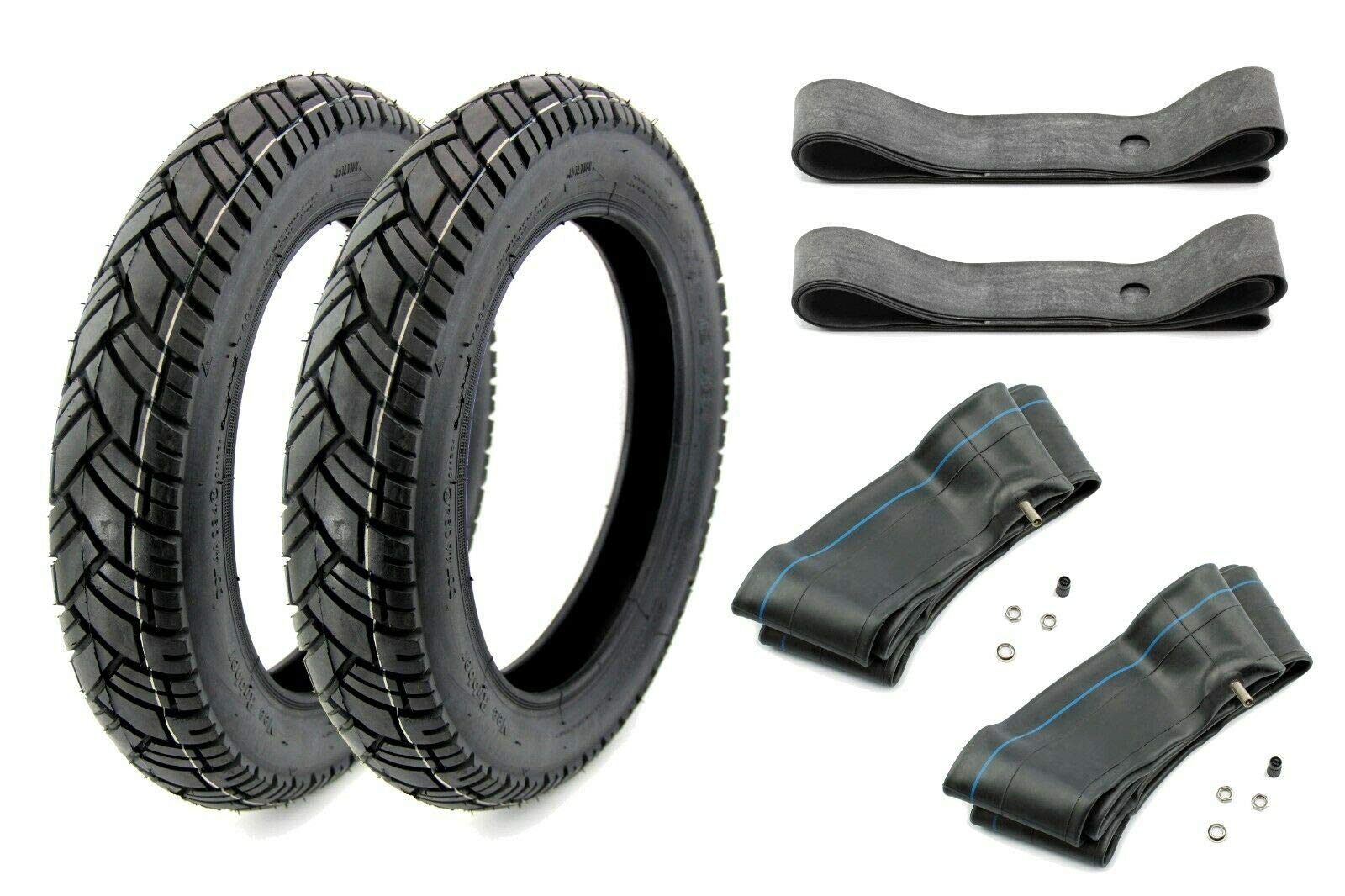 BISOMO 2x Vee Rubber Reifen 2,75 x 16 Zoll VRM 094 Straßenprofil, 43J inklusive Schlauch und Felgenband BISOMO 2x Vee Rubber Reifen 2,75 x 16 Zoll VRM 094 Straßenprofil, 43J inklusive Schlauch und Felgenband von BISOMO