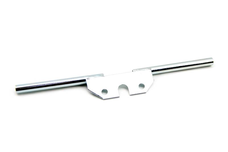 Blinkerträger, Blinkerhalter hinten, verzinkt mit M8 Gewinde für Simson S50 S51 S70, 240mm lang, Lochdurchmesser 10mm, Mini-Blinker, LED Blinker von BISOMO