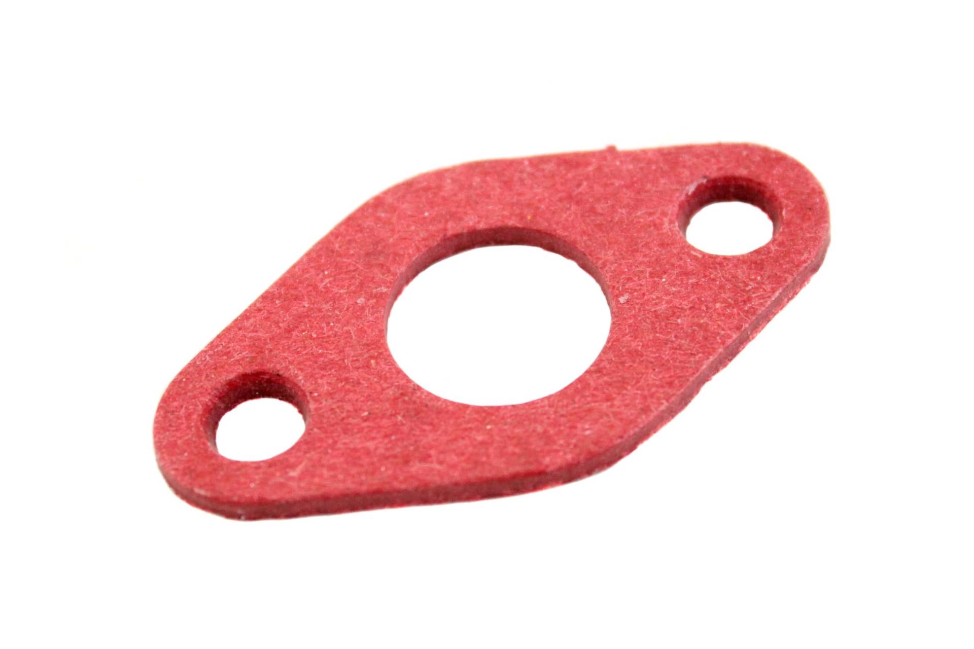 Flanschdichtung Vergaser, Isolierflansch Dichtung, Rot, 2mm stark, Ø innen 16mm für Simson S50, S51, S70, SR50, SR80, KR51/1, KR51/2, S53, S83, SR4-2, SR4-3, SR4-4 von BISOMO