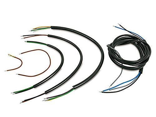 Kabelbaum, schwarz mit Schaltplan für Simson SR1, SR2, SR2E, KR50 von BISOMO