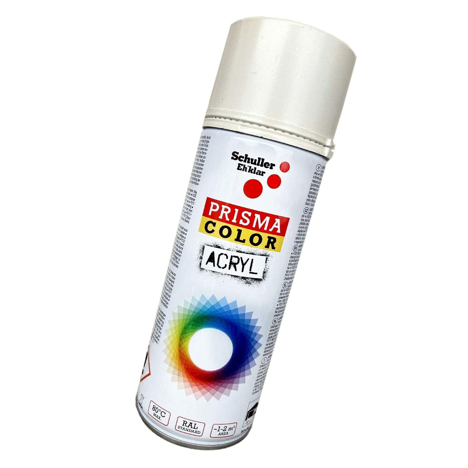 Lackspray Acryl Sprühlack Prisma Color RAL, Farbwahl, glänzend, matt, 400ml, Schuller Lackspray:Creme RAL 9001 Lackspray Acryl Sprühlack Prisma Color RAL, Farbwahl, glänzend, matt, 400ml, Schuller Lackspray:Creme RAL 9001 von BISOMO