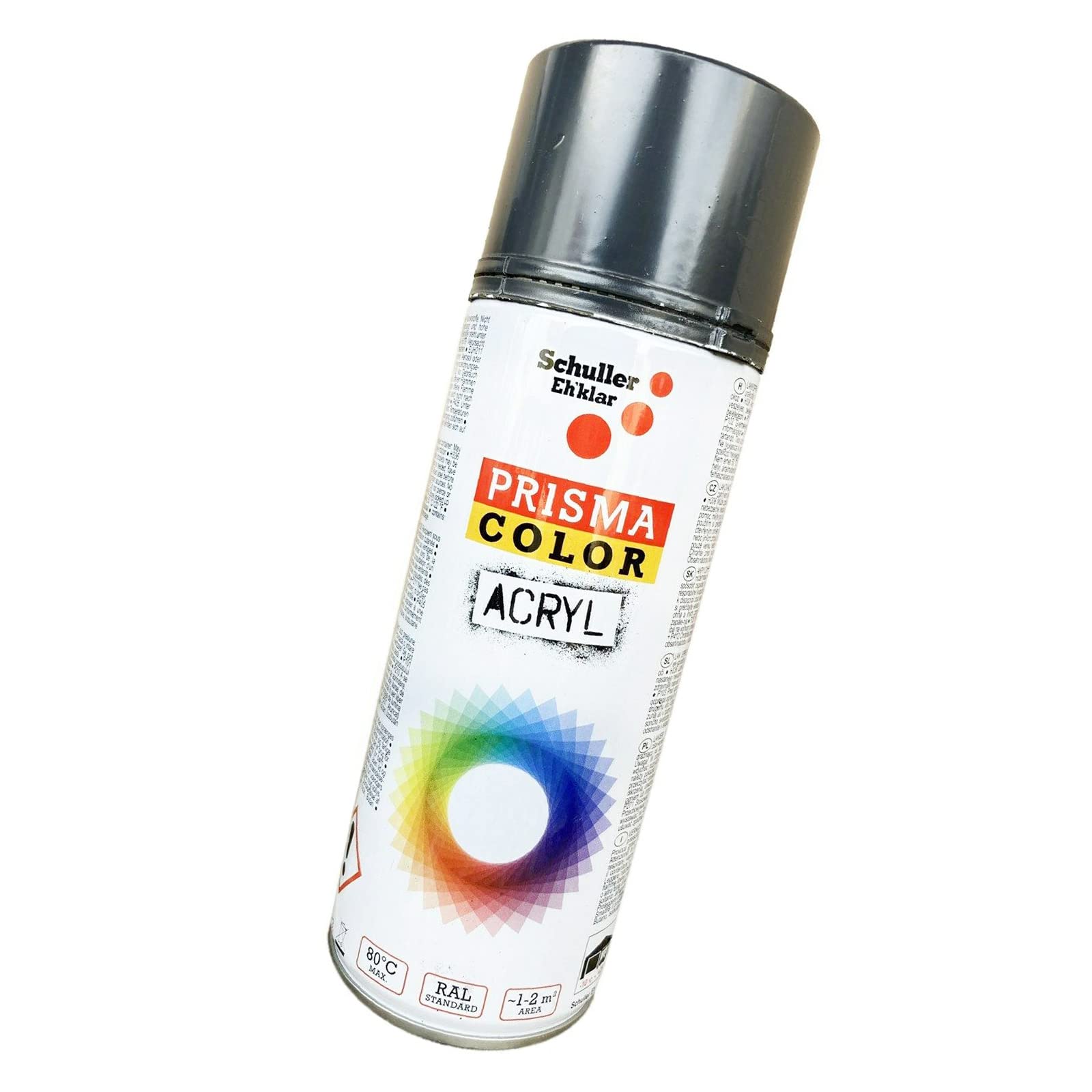Lackspray Acryl Sprühlack Prisma Color RAL, Farbwahl, glänzend, matt, 400ml, Schuller Lackspray:Eisengrau RAL 7011 Lackspray Acryl Sprühlack Prisma Color RAL, Farbwahl, glänzend, matt, 400ml, Schuller Lackspray:Eisengrau RAL 7011 von BISOMO