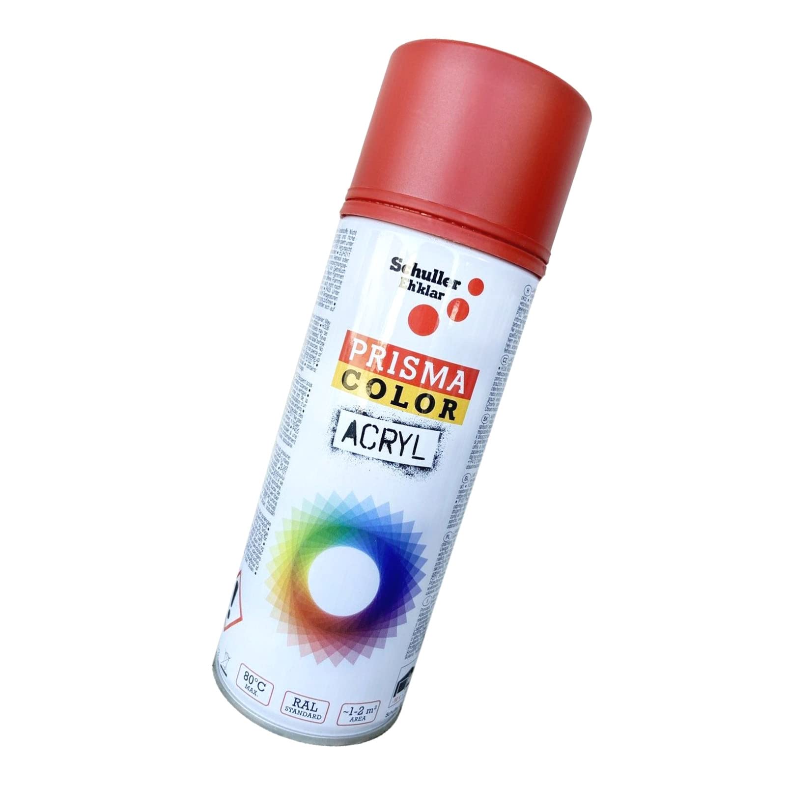 Lackspray Acryl Sprühlack Prisma Color RAL, Farbwahl, glänzend, matt, 400ml, Schuller Lackspray:Feuerrot RAL 3000 Matt Lackspray Acryl Sprühlack Prisma Color RAL, Farbwahl, glänzend, matt, 400ml, Schuller Lackspray:Feuerrot RAL 3000 Matt von BISOMO