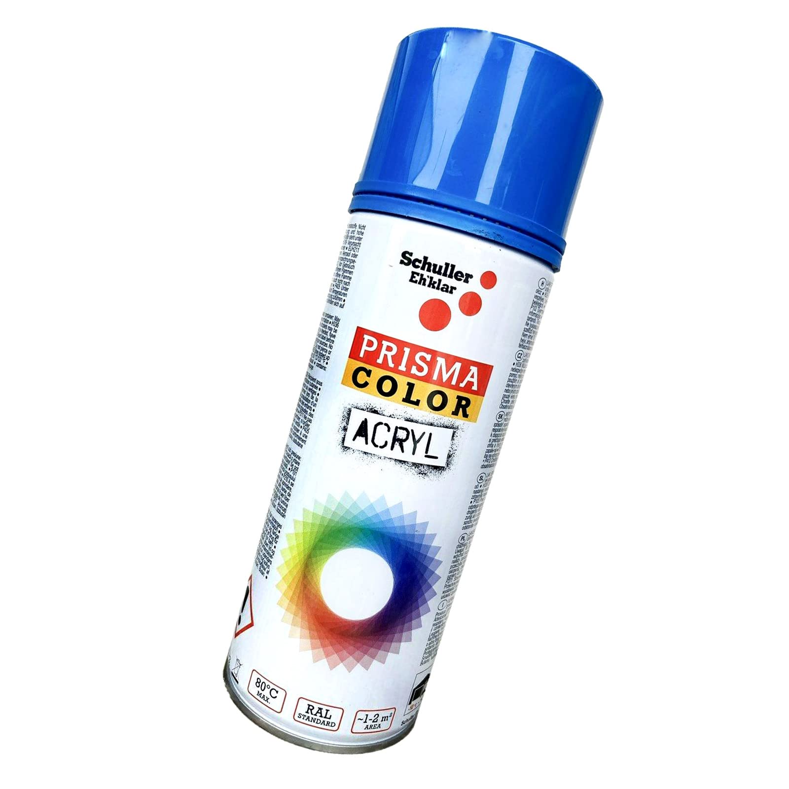 Lackspray Acryl Sprühlack Prisma Color RAL, Farbwahl, glänzend, matt, 400ml, Schuller Lackspray:Himmelblau RAL 5015 Lackspray Acryl Sprühlack Prisma Color RAL, Farbwahl, glänzend, matt, 400ml, Schuller Lackspray:Himmelblau RAL 5015 von BISOMO