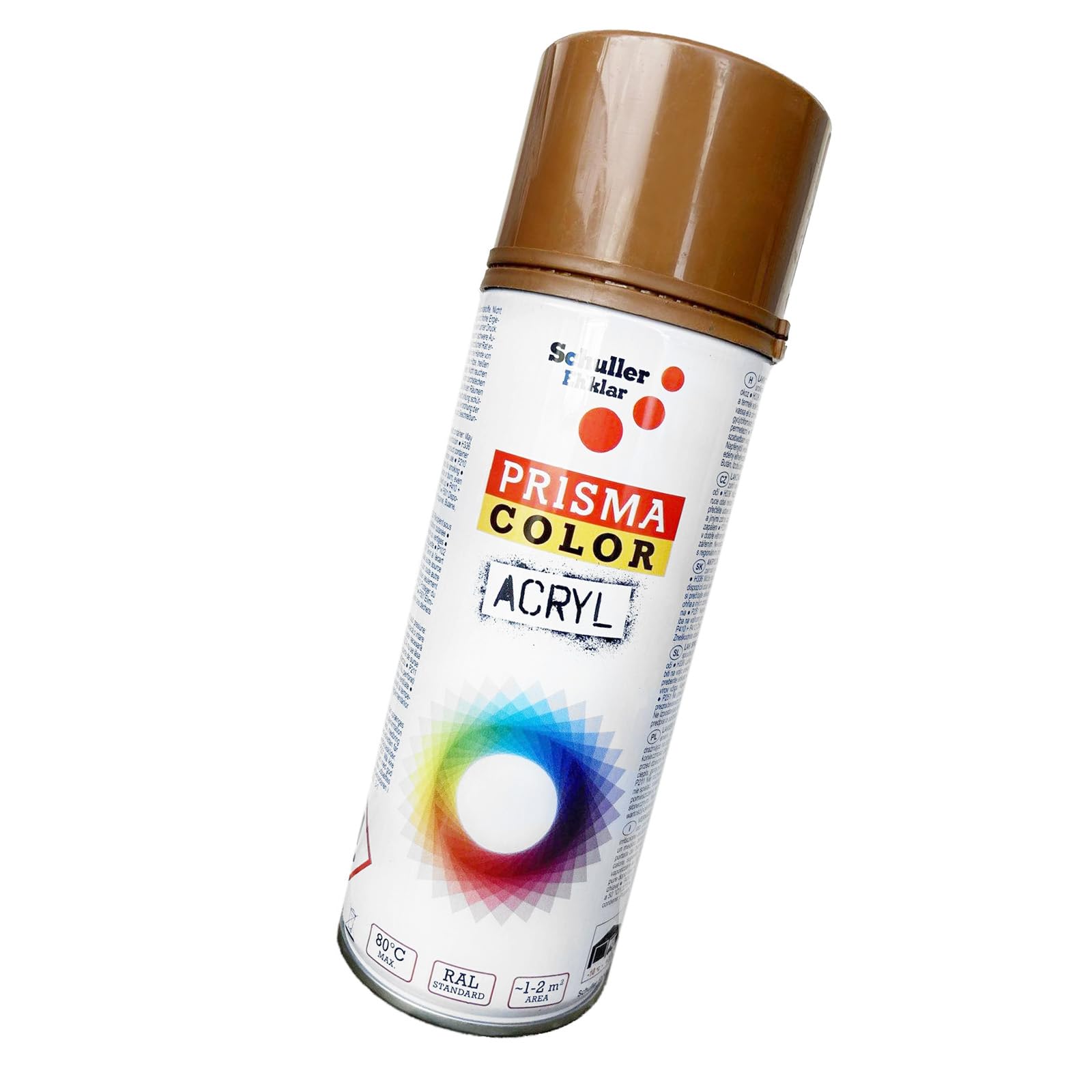 Lackspray Acryl Sprühlack Prisma Color RAL, Farbwahl, glänzend, matt, 400ml, Schuller Lackspray:Lehmbraun RAL 8003 Lackspray Acryl Sprühlack Prisma Color RAL, Farbwahl, glänzend, matt, 400ml, Schuller Lackspray:Lehmbraun RAL 8003 von BISOMO