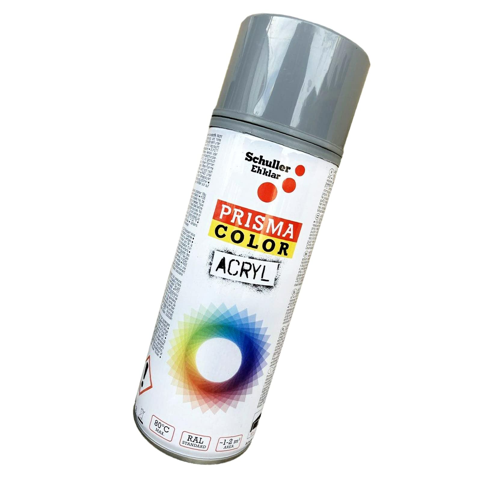 Lackspray Acryl Sprühlack Prisma Color RAL 7001 silbergrau, 400ml + Bisomo Sticker Lackspray Acryl Sprühlack Prisma Color RAL 7001 silbergrau, 400ml + Bisomo Sticker von BISOMO