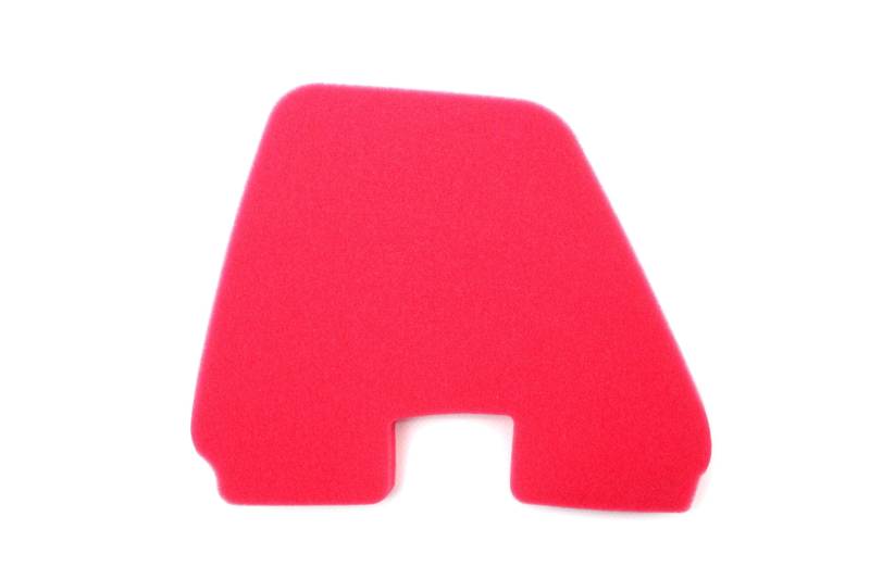 Luftfiltermatte Filter Ersatzfilter, Schaumstoff, rot/schwarz für Honda MTX-SH 50 ccm von BISOMO