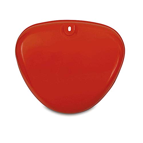 Seitendeckel Rot - Rechts - für Herzkasten - Mittelgehäuse - Simson S50 S51 S70 von BISOMO