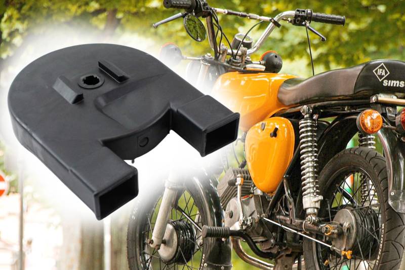 Kettenkasten mit Deckel für Simson Schwalbe KR51, SR4-1, SR4-2, SR4-2/1, SR4-3, SR4-4, S50, S51, S70, Star, Spatz, Habicht, Sperber von BISOMO