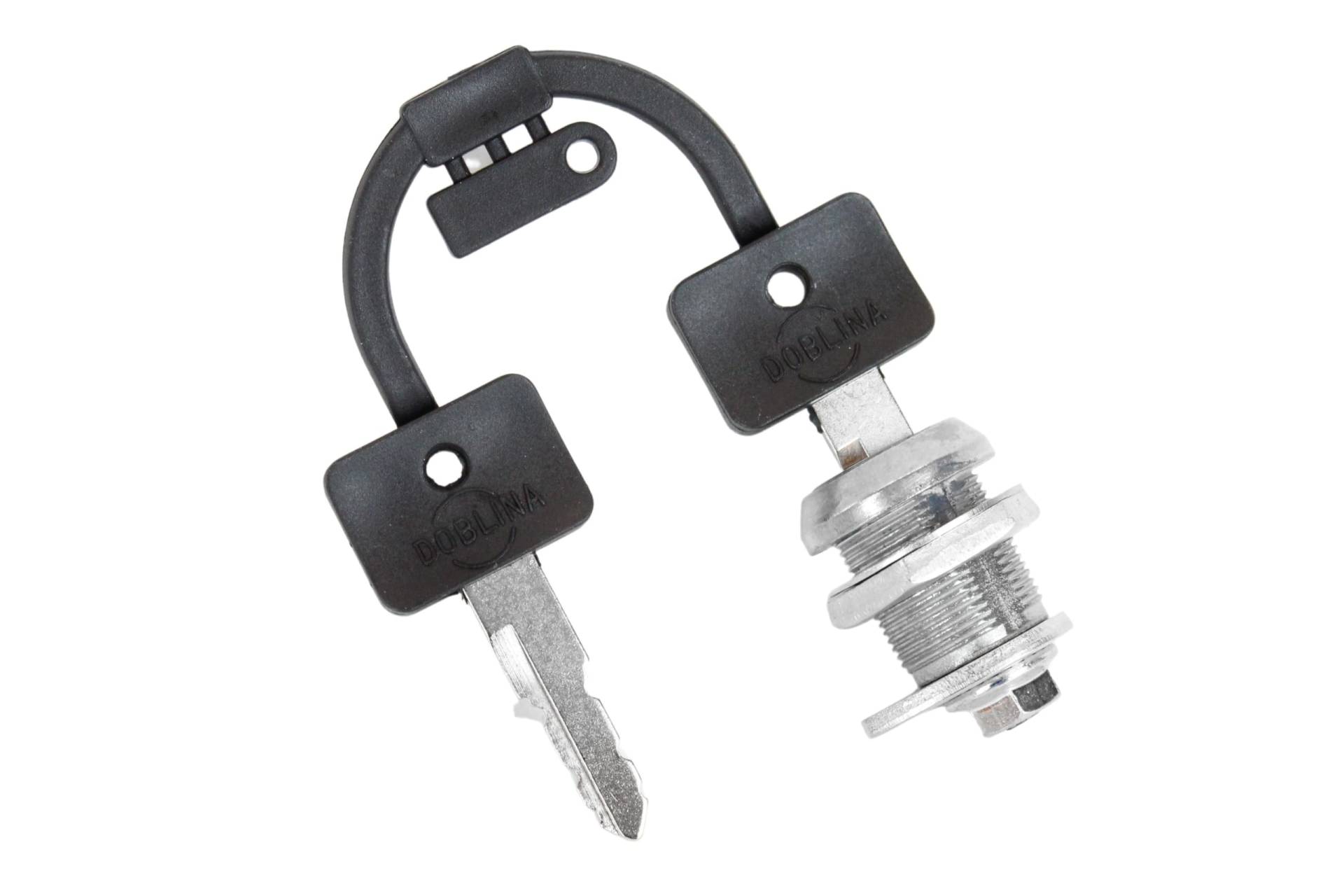 Werkzeugkastenschloss Seitenkastenschloss Silber 2 Schlüssel für Simson S50 S51 S70 S53 S83 von BISOMO