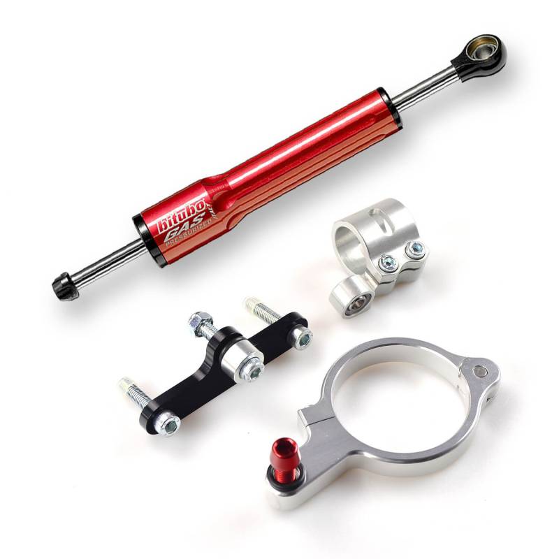 Lenkungsdämpfer rot BITUBO kit082 a1, BITUBO D für Moto Motor robust langlebig Qualität StoàŸdämpfer von BITUBO