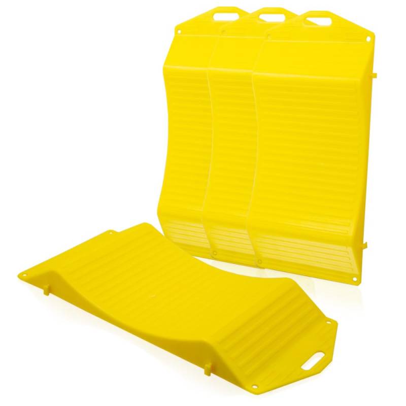 BITUXX® Reifenschoner Reifenschutz Reifenschuhe Reifenunterlage Standplatten (2 Paar) von BITUXX
