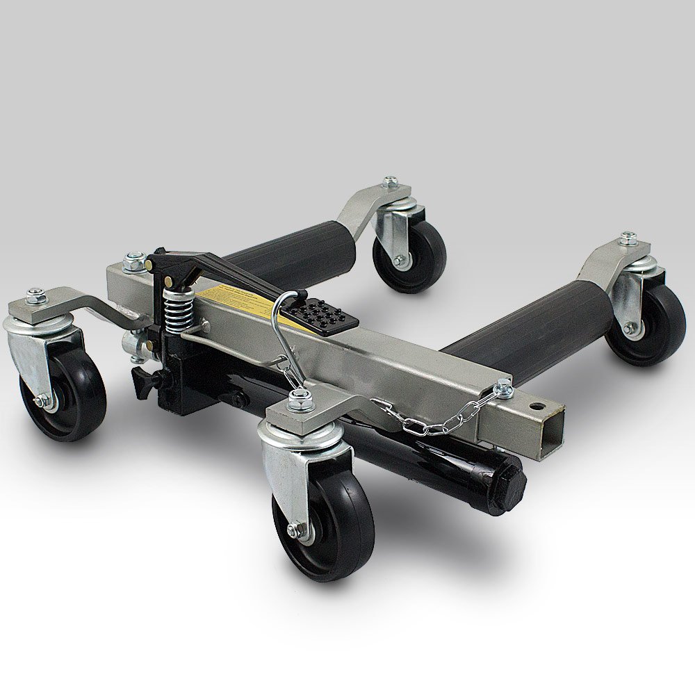 BITUXX PKW Rangierhilfe Rangierheber hydraulisch Wagenheber Auto Rangierroller Rangierheber belastbar bis 680 kg pro Rangierroller BITUXX PKW Rangierhilfe Rangierheber hydraulisch Wagenheber Auto Rangierroller Rangierheber belastbar bis 680 kg pro Rangierroller von BITUXX
