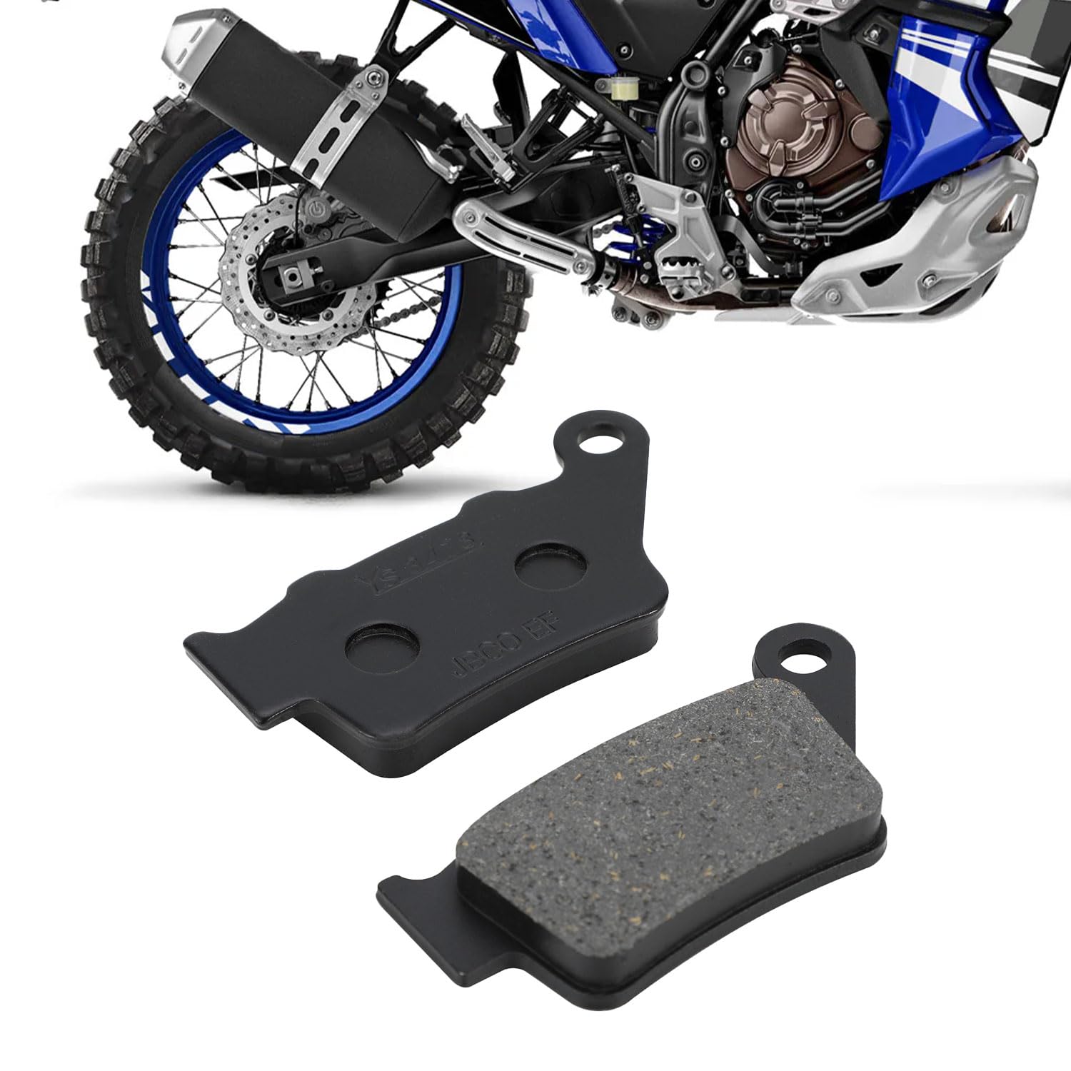 BIUGERCN Motorradbremsbeläge Hinten Dirt Bike Scheibenbremsbelag für Tenere 700 2019-2024 Adventure Touring BIUGERCN Motorradbremsbeläge Hinten Dirt Bike Scheibenbremsbelag für Tenere 700 2019-2024 Adventure Touring von BIUGERCN