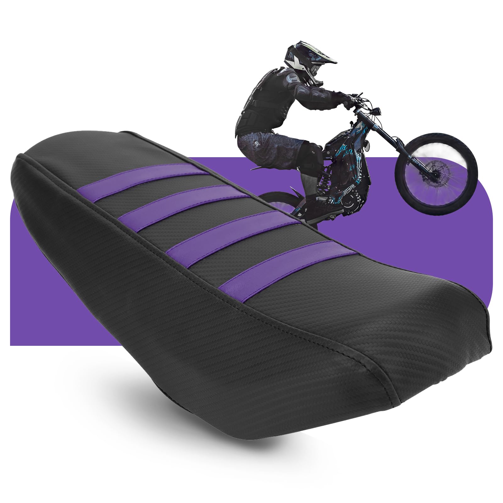 BIUGERCN Motorradsitzbezug für Sur Ron Dirt Bike Sitzkissen für Surron Light Bee X/S Lila BIUGERCN Motorradsitzbezug für Sur Ron Dirt Bike Sitzkissen für Surron Light Bee X/S Lila von BIUGERCN