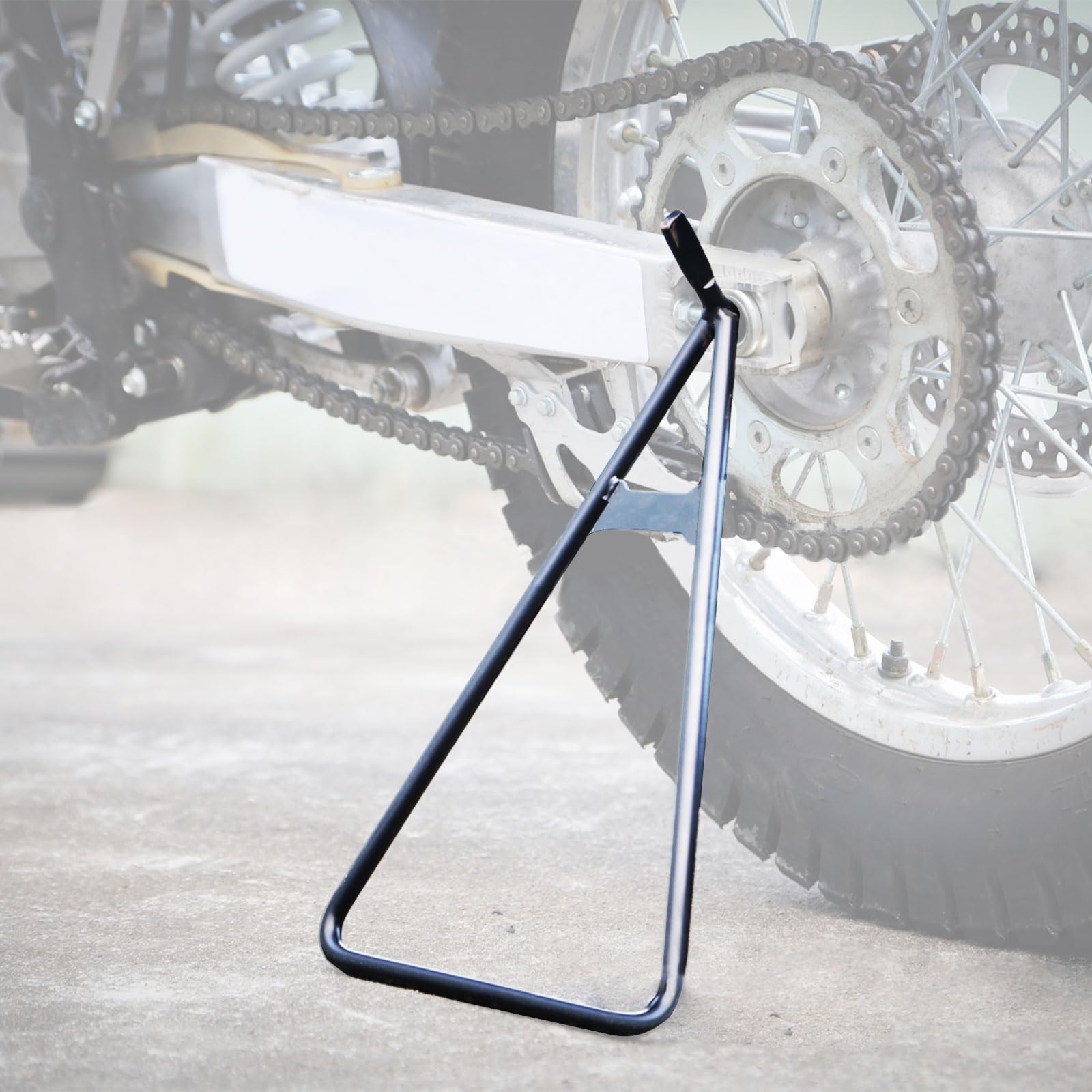 Motorrad Dreieck Ständer Dirt Bike Kickstand Ständer Metall Kickstand Universal Triangle A Dirtbike Motocross 125cc 250cc 450cc Zubehör Schwarz Motorrad Dreieck Ständer Dirt Bike Kickstand Ständer Metall Kickstand Universal Triangle A Dirtbike Motocross 125cc 250cc 450cc Zubehör Schwarz von BIUGERCN