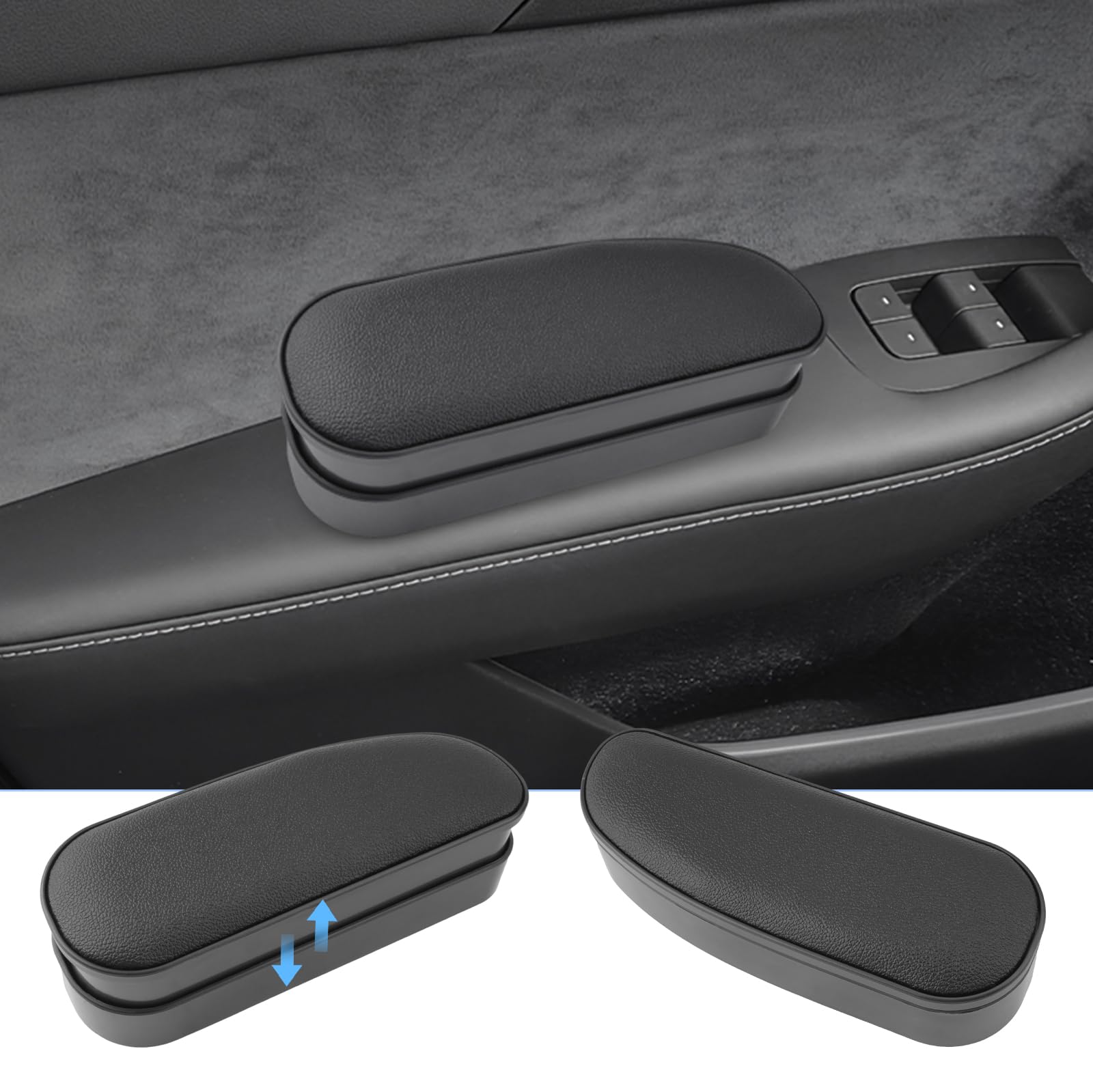 BIXUAN Autotürarmlehne Universal Pu Leder Auto Armlehne Linke Ellbogenstütze Kissen mit Aufbewahrungsbox Auto Armlehnenkissen Autotür Armlehnenpolster Die Höhe kann angepasst werden BIXUAN Autotürarmlehne Universal Pu Leder Auto Armlehne Linke Ellbogenstütze Kissen mit Aufbewahrungsbox Auto Armlehnenkissen Autotür Armlehnenpolster Die Höhe kann angepasst werden von BIXUAN