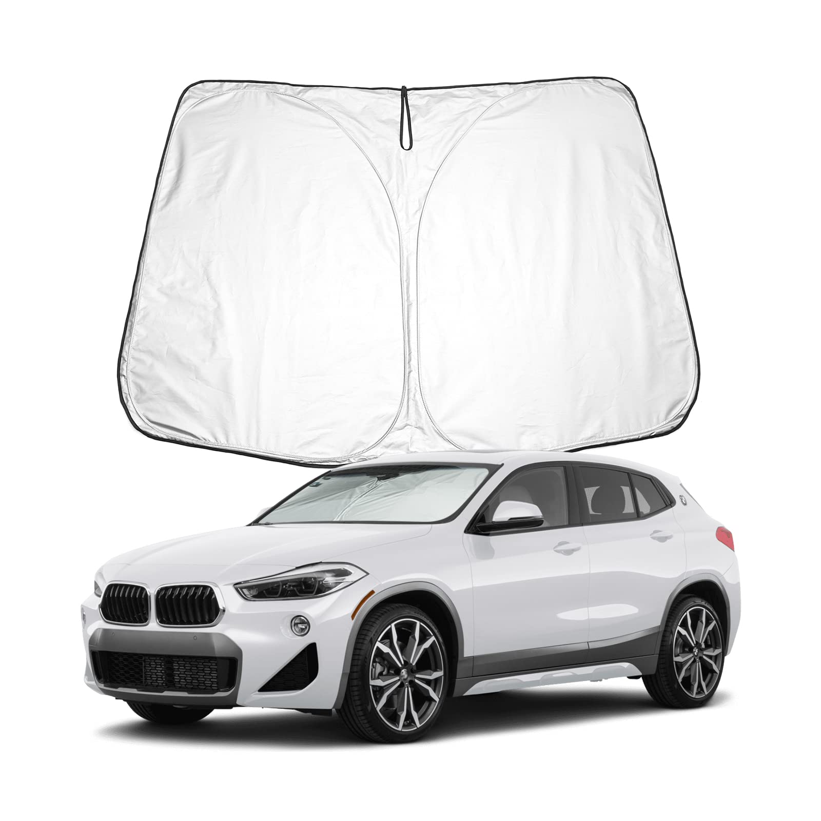 BIXUAN X2 Sonnenschutz kompatibel mit BMW X2 F39 2019-2023 Windschutzscheibe für F39 das Auto Frontscheibenabdeckung Windschutz für X2 Frontscheibe Blockiert UV Abdeckung Faltbar BIXUAN X2 Sonnenschutz kompatibel mit BMW X2 F39 2019-2023 Windschutzscheibe für F39 das Auto Frontscheibenabdeckung Windschutz für X2 Frontscheibe Blockiert UV Abdeckung Faltbar von BIXUAN