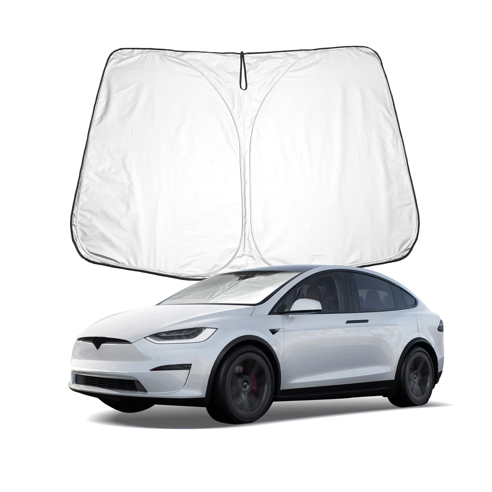 BIXUAN Model X Sonnenschutz kompatibel mit Tesla modelX 2017-2020 Model S 2015-2020 Windschutzscheibe für das Auto Frontscheibenabdeckung Windschutz für Frontscheibe Blockiert UV Abdeckung Faltbar BIXUAN Model X Sonnenschutz kompatibel mit Tesla modelX 2017-2020 Model S 2015-2020 Windschutzscheibe für das Auto Frontscheibenabdeckung Windschutz für Frontscheibe Blockiert UV Abdeckung Faltbar von BIXUAN