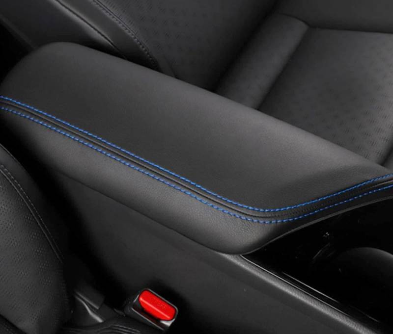 BIXUAN CH-R kompatibel mit Toyota CHR 2016 2017 2018 2019 2020 2021 2022 2023 Kratzfest Wasserdicht C-HR 2023 Mittelkonsole Armlehne Schutz Leder Polster Mittelarmlehne Abdeckung(3 Gummibandagen von BIXUAN