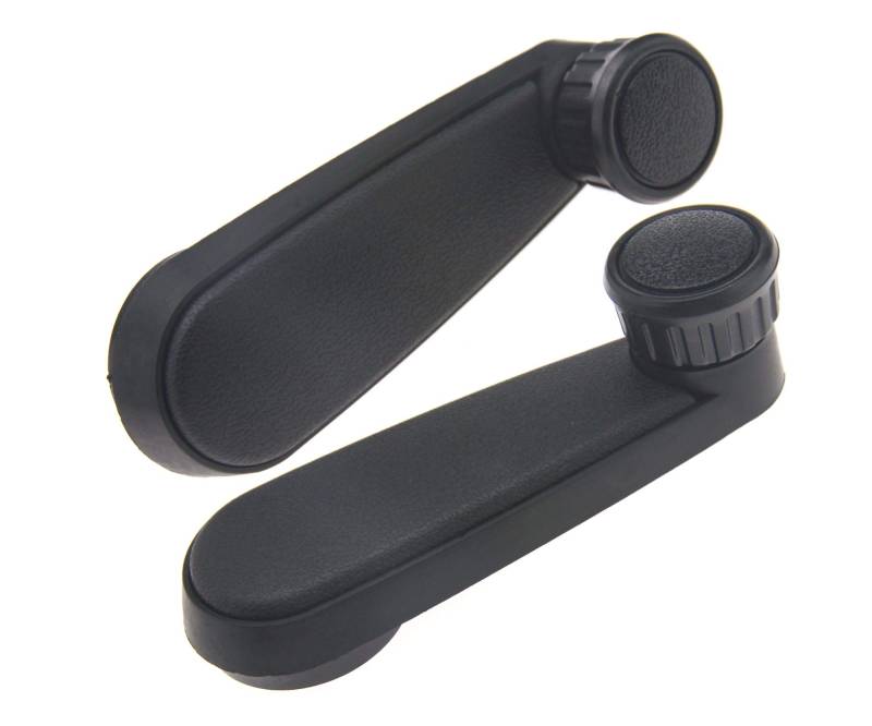 Be In Your Mind 2 x Autofensterheber Kurbelgriff schwarz OEM 191837581 von BIYM