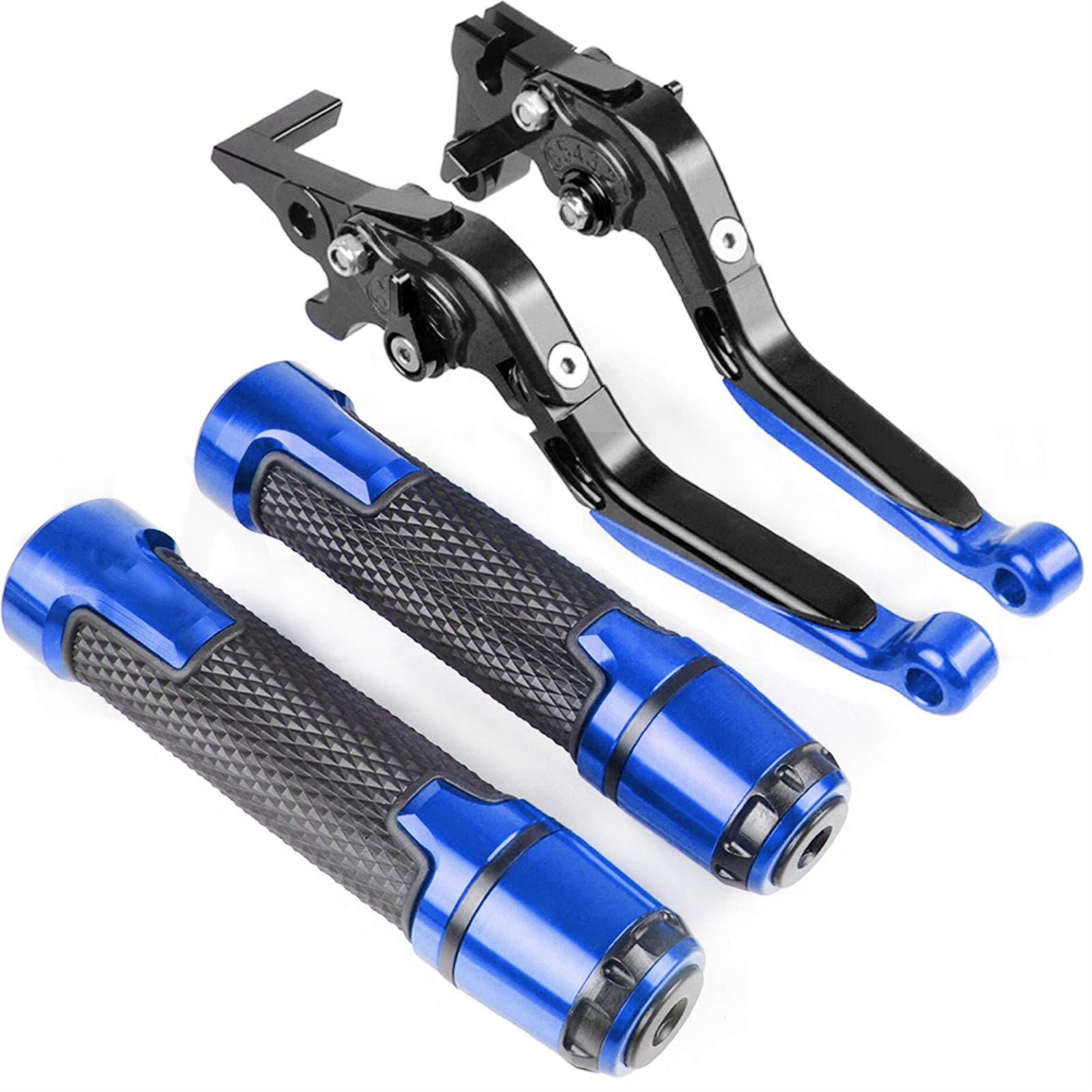 Motorrad Kupplungs Hebel Für 690 SMCR 2008-2010 2009 Motorrad Faltbar Expandable Zubehör Einstellbare Bremskupplung Hebel Lenker(TMAX500 2) von BIZIQIMY