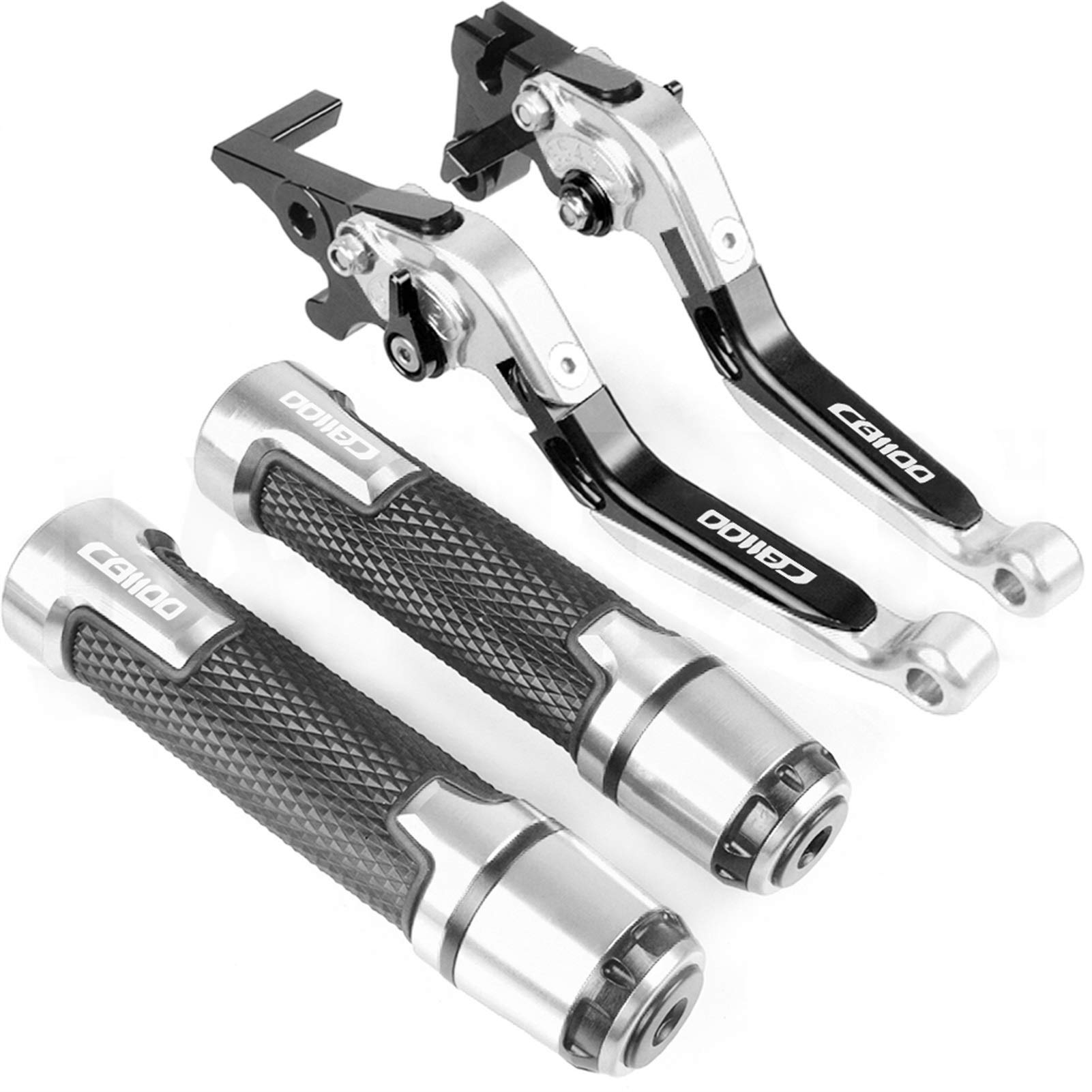 Motorrad Kupplungs Hebel Für ホンダ用 CB1100 / Giospecial 2013-2016 CB1100 2015 Motorrad Falten Ausdehnbares Zubehör Einstellbare Bremskupplung Hebel Lenker(TMAX500 5) von BIZIQIMY