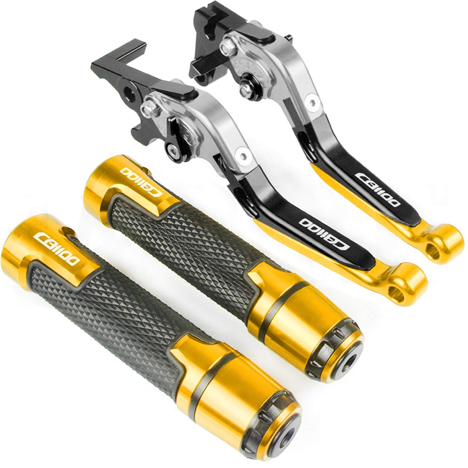 Motorrad Kupplungs Hebel Für ホンダ用 CB1100 / Giospecial 2013-2016 CB1100 2015 Motorradzubehör Bremskupplungshebel Lenker Griff Griff Handgriffe(TMAX500 7) von BIZIQIMY