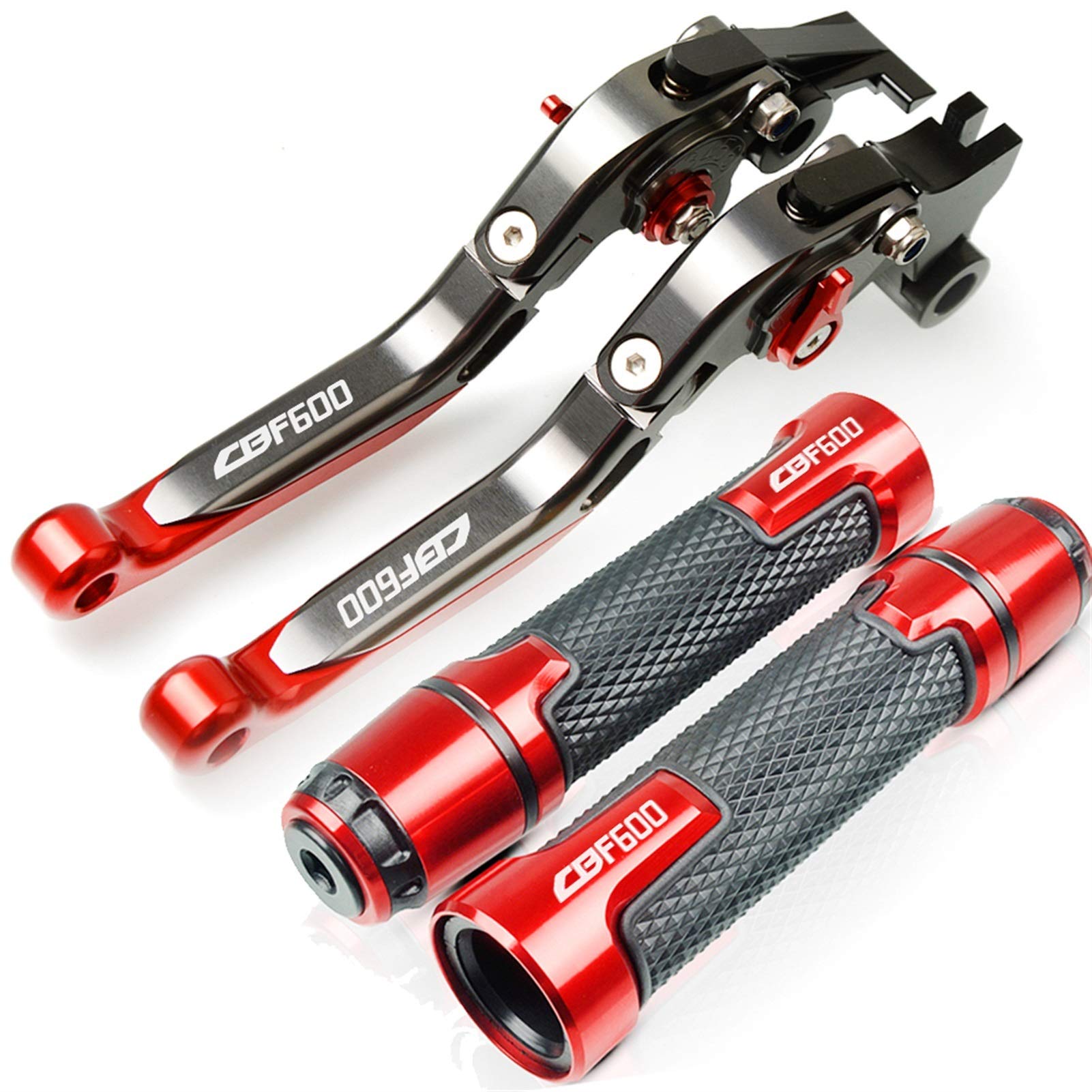 Motorrad Kupplungs Hebel Für ホンダ用 CBF600 / SA CBF600 2006-2013 2007 2007 2009 2009 2011 CNC Aluminium-Motorrad-Bremsklerch-Hebelgriffgriffe(TMAX500 2) von BIZIQIMY