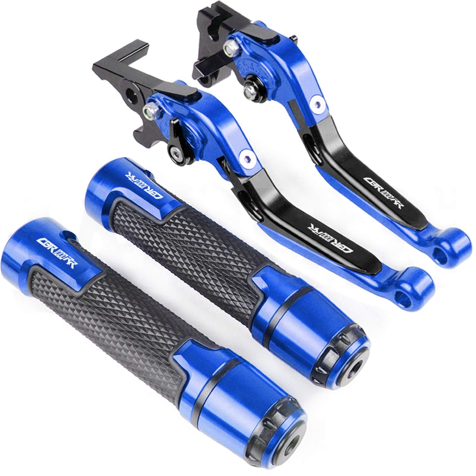 Motorrad Kupplungs Hebel Für ホンダ用 CBR1000RR CBR 1000RR 1000 RR Fireklade SP 2004-2007 2005 2006cnc Material Motorradteile Anti-Drop-Griff Verstellbarer Bremskupplungshebel(TMAX500 7) von BIZIQIMY