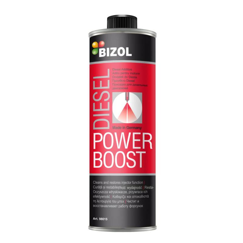 BIZOL Diesel Power Boost Injektoren Reiniger, Diesel Zusatz, Kraftstoff Additiv, Diesel Systemreiniger von BIZOL