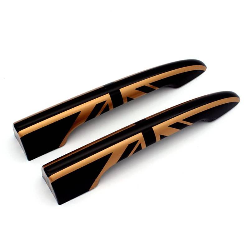 Türgriffe Abdeckkappen verkleidung für Mini Cooper R-Serie Clubman Hatchback Covertible Coupe Roadster Countryman Paceman(2 Stück Kofferraumgriffe hinten R55) von BJJS