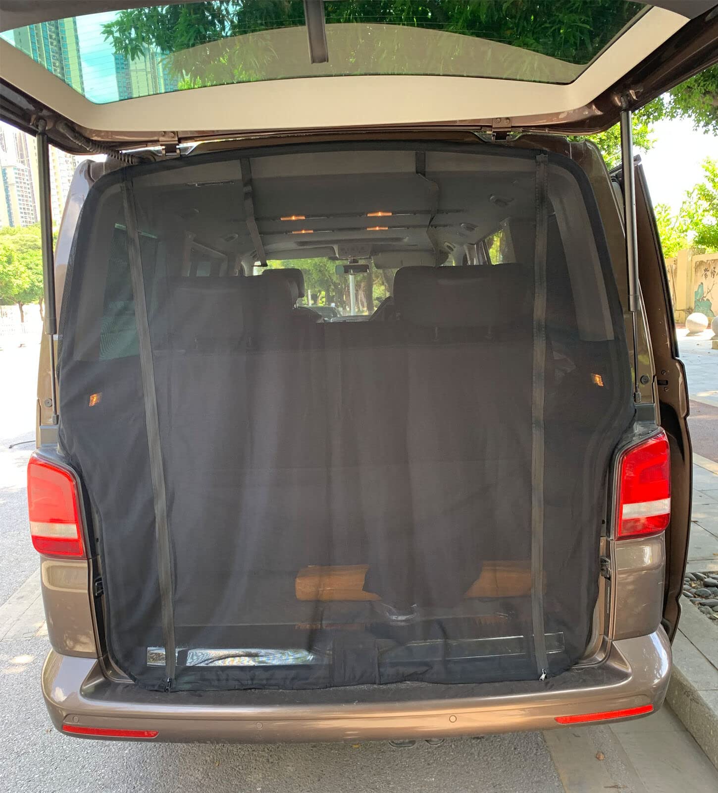 BKICKI Insektenschutz für VW T5 T6 Vans Hintertür, Van Zubehör BKICKI Insektenschutz für VW T5 T6 Vans Hintertür, Van Zubehör von BKICKI