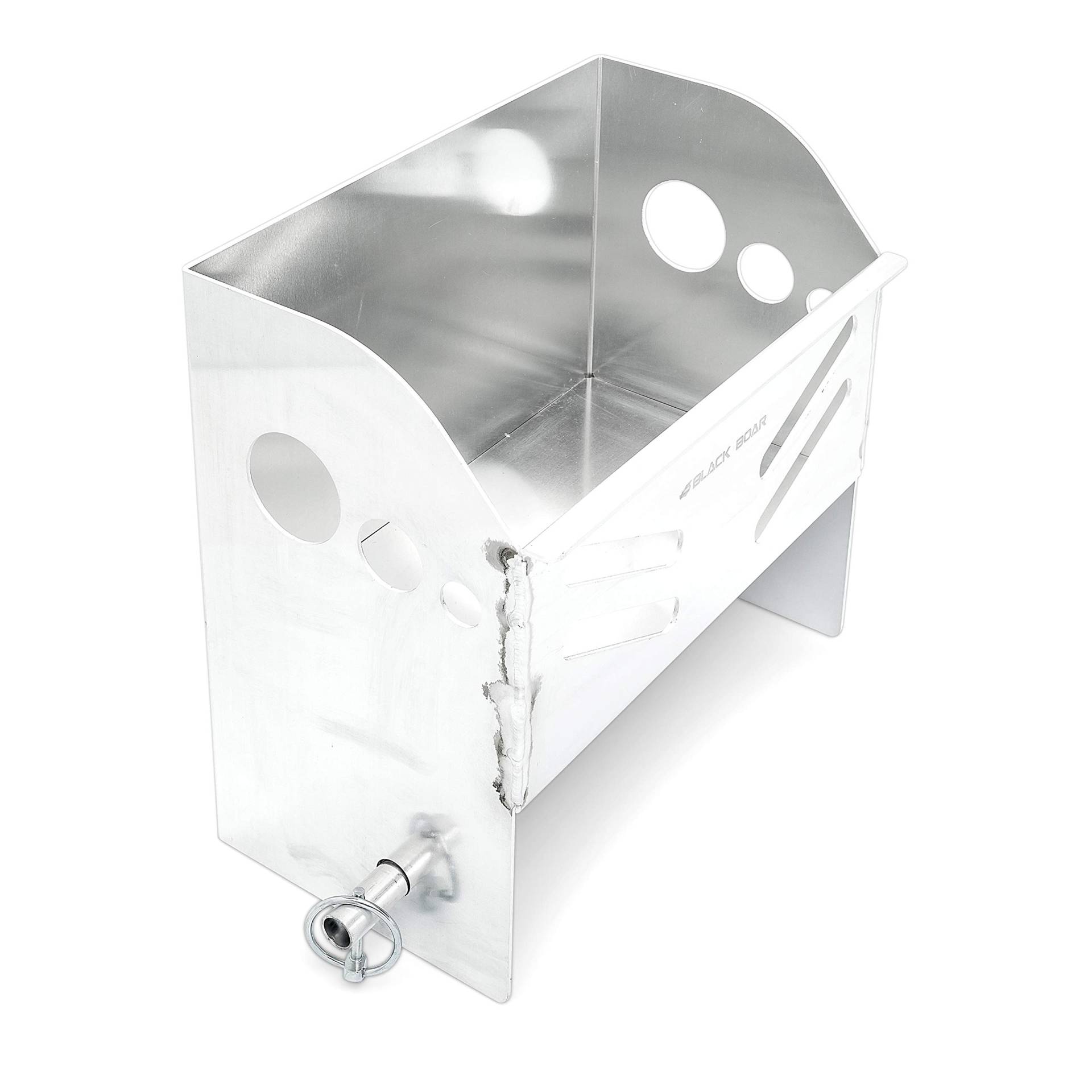 BLACK BOAR Aluminium-Halterung für geschlossene Anhänger/Garage | hält (1) Papierhandtuch-Rolle | robuste Konstruktion | einfach zu installieren (66125) von BLACK BOAR