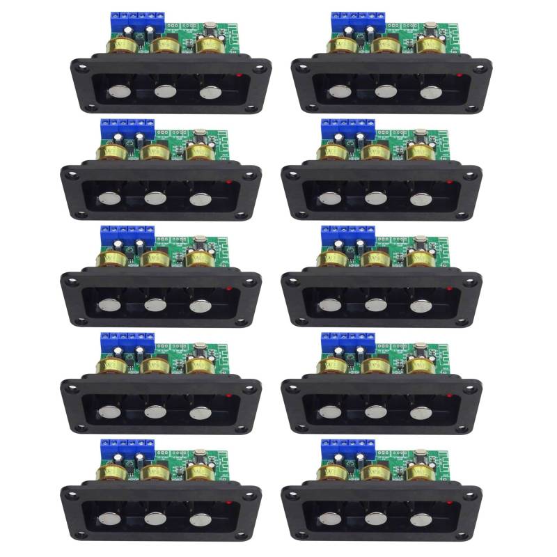 BLASHRD 10X Bluetooth VerstäRker Power Audio Board 20Wx2 Stereo Amp Sound VerstäRker AUX U Disk Decoder Höhen Bass Einstellung von BLASHRD