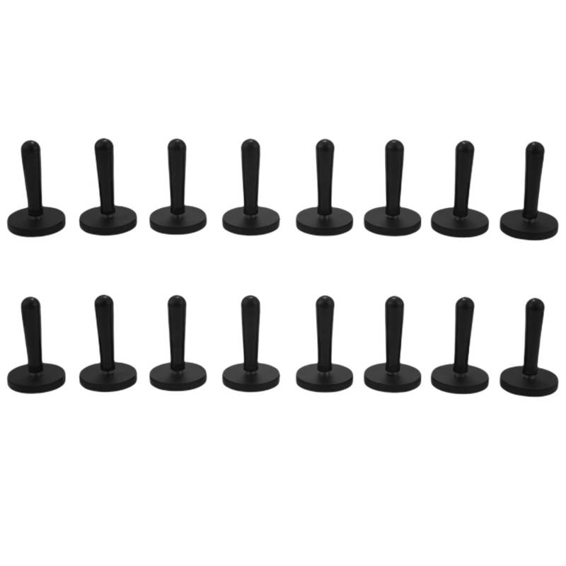 BLASHRD 16 Stücke Auto Wickeln Schwarz Greifer Magnet Halter für Zeichen Vinyl, Auto Beklebung & Zeichen Machen Vinyl Werkzeuge Magnete von BLASHRD