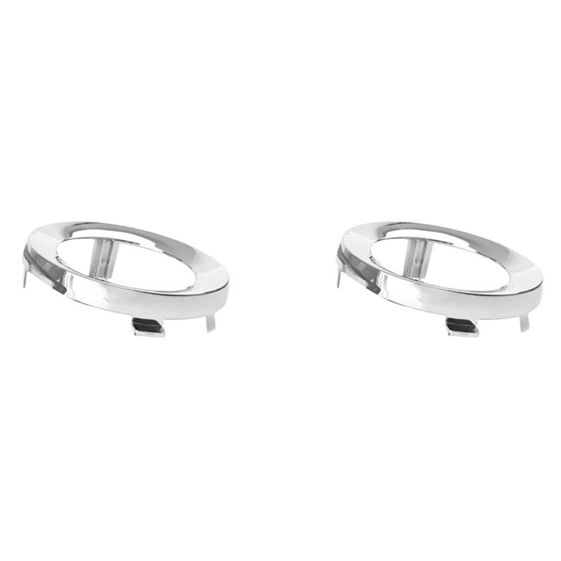 BLASHRD 2 Stück Vorderer Chrom-Nebelscheinwerfer-Abdeckkappen-Zierring 57731SC000 57731 SC000 für 2009-2013 von BLASHRD