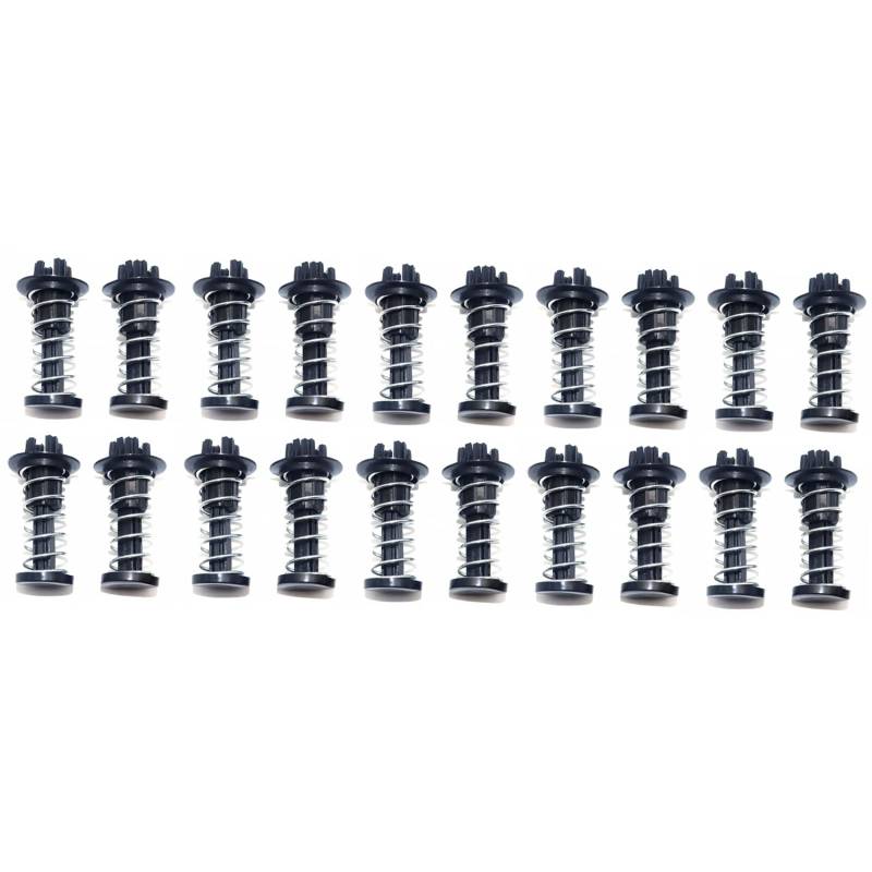 BLASHRD 20 Stück Motor Hauben 2048800127 für GLK350 W204 W212 X204 C300 C350 E550 2048800227 von BLASHRD