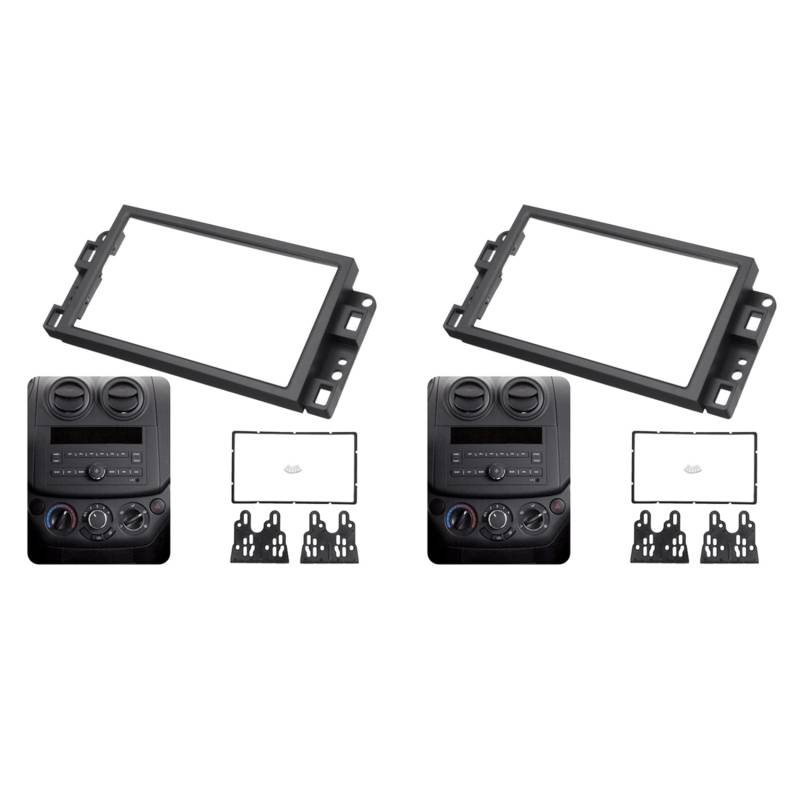 BLASHRD 2X 2Din Auto Radio Stirnband CD DVD Audio Dashboard Panel Rahmen für Captiva / / Gentra/Aveo von BLASHRD