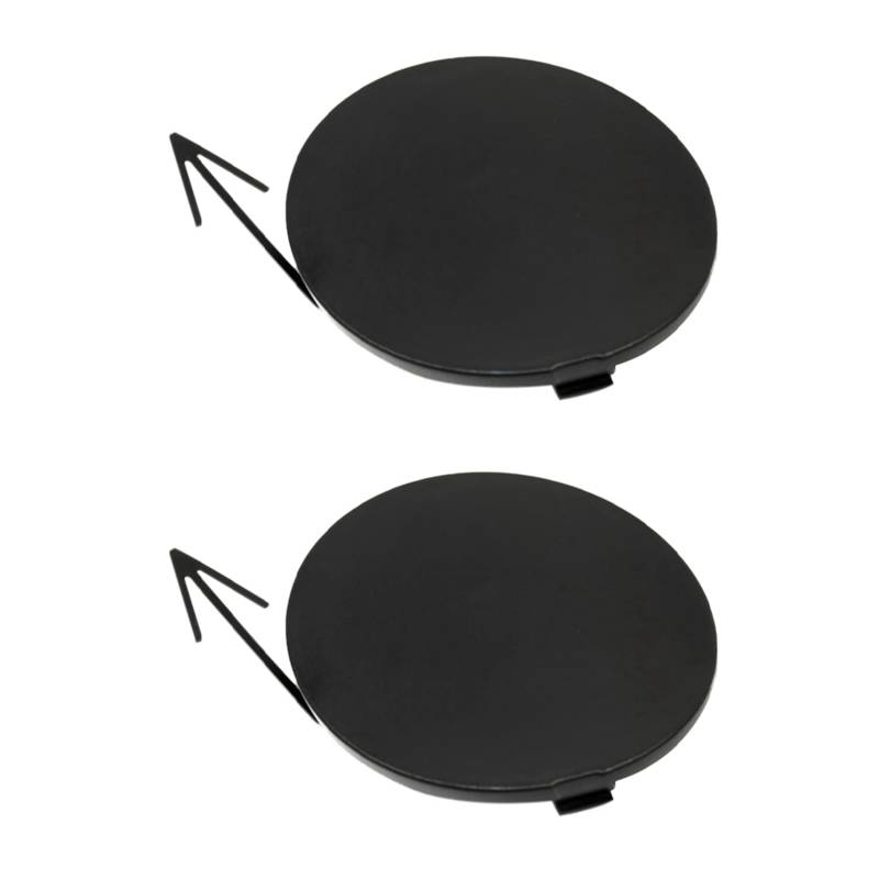 BLASHRD 2X 85071BR00A Auto HeckstoßStange Abschlepphaken Kappe Abdeckung Schwarz für J10 2007 2008 2009 2010 2012 2013 2014 von BLASHRD