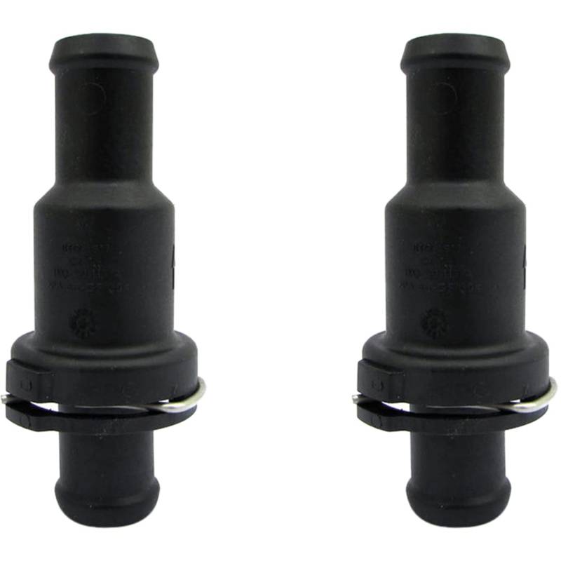 BLASHRD 2X Auto KüHler Thermostat Baugruppe für CC 1K0121113A 4E0121113 9025132 191975 TH575 von BLASHRD