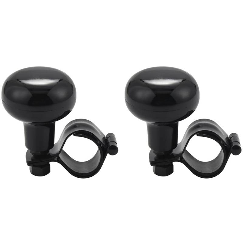 BLASHRD 2X Auto Lenk Rad Spinner Knob Leistung Ball Hand Steuerung Ball Booster Rad StäRker Auto Spinner Knob Ball von BLASHRD