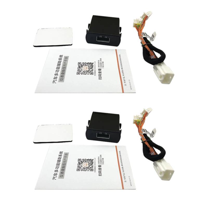 BLASHRD 2X Auto TPMS Reifen Druck Kontroll System Digitales LCD Armaturen Brett Display für 2019 2020 Xa50 von BLASHRD