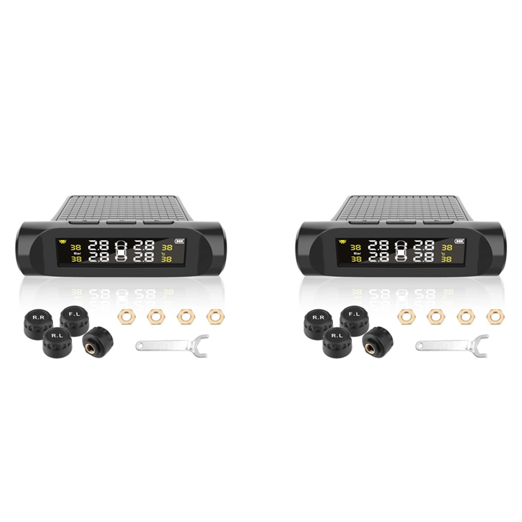 BLASHRD 2X Auto Tpms Reifen Druck Überwachung System Reifen Druck Batterie Digital LCD Display Auto Alarm Systeme BLASHRD 2X Auto Tpms Reifen Druck Überwachung System Reifen Druck Batterie Digital LCD Display Auto Alarm Systeme von BLASHRD