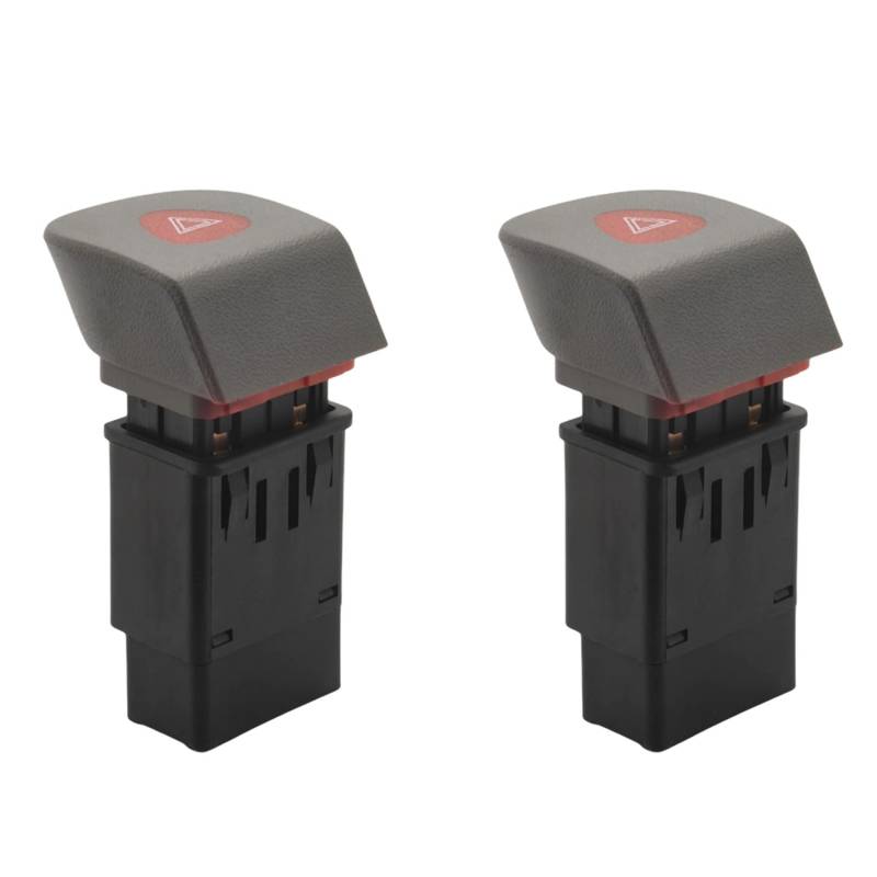 BLASHRD 2X Auto Warnblink Schalter Für Kangoo I 1997-2008 7700308821 von BLASHRD