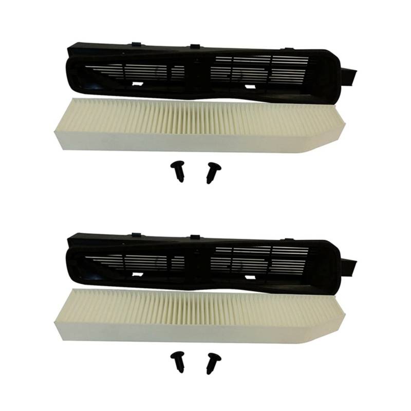 BLASHRD 2X Kabinen Luft Gehäuse und Filter Satz 82208300 Passend für Grand 1999-2010 von BLASHRD