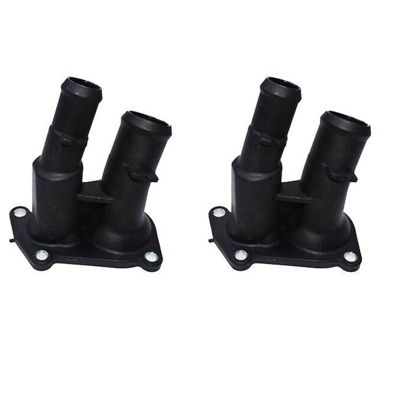 BLASHRD 2X KüHlmittel Flansch des Thermostat Gehäuses Passend für C-Max Focus Fusion Mondeo Fiesta 2001-2012 1707050 von BLASHRD
