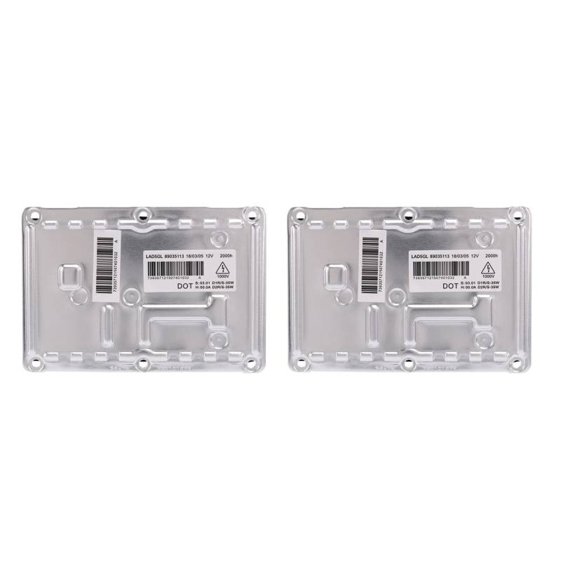 BLASHRD 2X Neu D1S D2S 4 Pin 12V HID Xenon Scheinwerfer Vorschaltgerät Steuergerät für LAD5GL für B6 A4 von BLASHRD